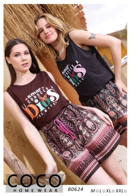 طقم حريمي هوت شورت